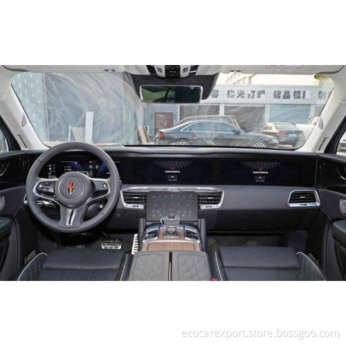 Nuovi veicoli energetici Hongqi E-HS9 a lungo raggio EV auto 690 km gamma SUV a 5 porte a 5 porte nuove auto